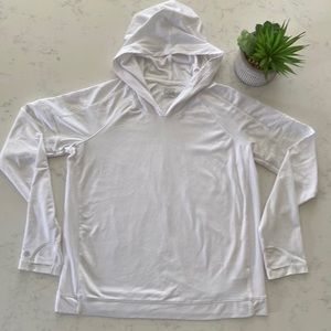 Athleta Kids White Hoodie